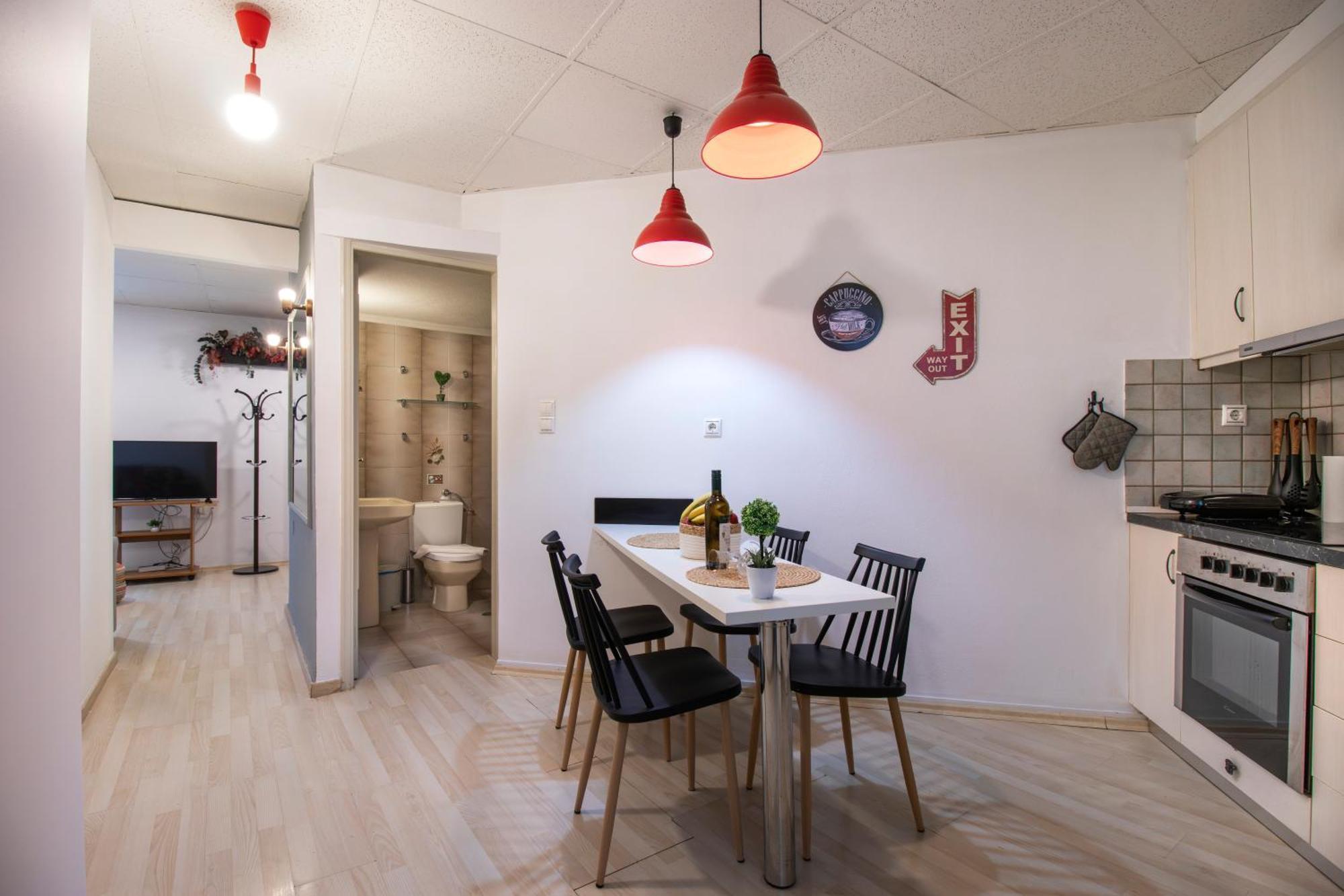Modern City Apt In The Heart Of Heraklion Exteriör bild
